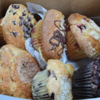 Box of muffins