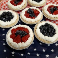 Berry Pies for July 4th